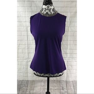Calvin Klein Purple Blouse